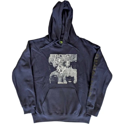 Afbeelding van The Beatles Reverse Revolver Hoodie/trui XL Blauw