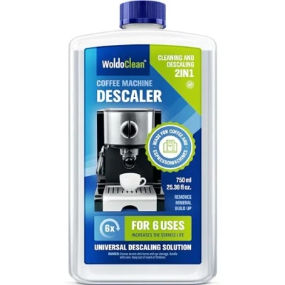 Afbeelding van Ontkalker voor volautomatische koffiemachines, espressomachines compatibel met Delonghi, Senseo, Saeco, Nespresso, Jura, Siemens, Miele en nog veel meer