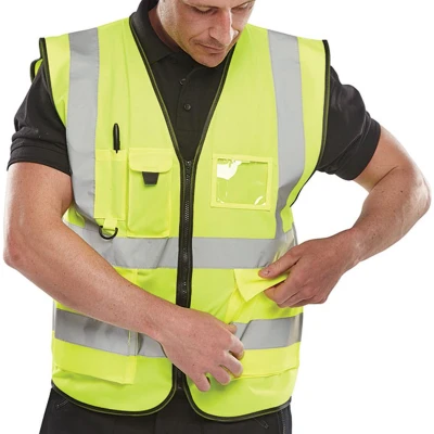 Afbeelding van Beeswift Executive Vest Geel Maat L