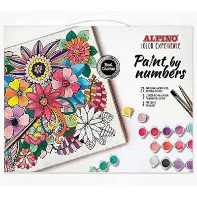 Afbeelding van Alpino Painting Set Color Experience schilderen op nummer