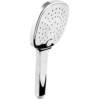 Afbeelding van Cornat Handdouche &quot;Celletta&quot; 116,5 mm kopdiameter verchroomd 3 straalsoorten: normale &amp; zachte straal anti kalk waterbesparing/douchekop voor douche bad/douche / TECB3411