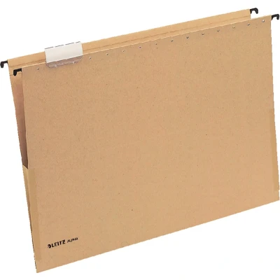 Afbeelding van Hangmap Leitz Alpha® A3 met balg V bodem natuurbruin