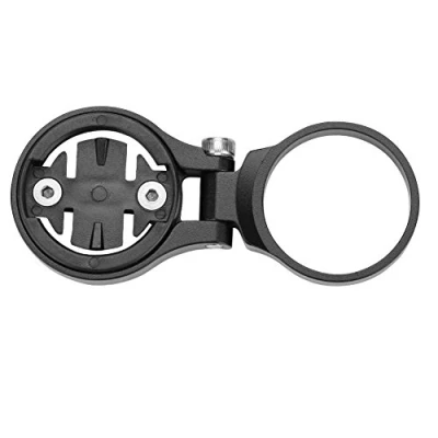 Afbeelding van SolUptanisu Fietscomputerhouder, aluminium multifunctionele fietsgreep, verlengingsstand, instelbare kilometerteller verlengingsstandaard voor garmin/bryton