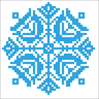 Afbeelding van Snowflake Diamond Dotz 18x18 cm