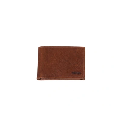 Afbeelding van Juscha Ju 42223 Portefeuille Mika Bruin Mini Rfid 13,5X11X3,5Cm