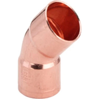 Afbeelding van Viega bocht 45 koper 12 mm sok