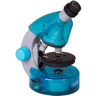 Afbeelding van Levenhuk LabZZ M101 Azure 40X 640X Beginner Microscope for Kids with Educational Science Kit and Colourful Gift Box Available in 5 Colours