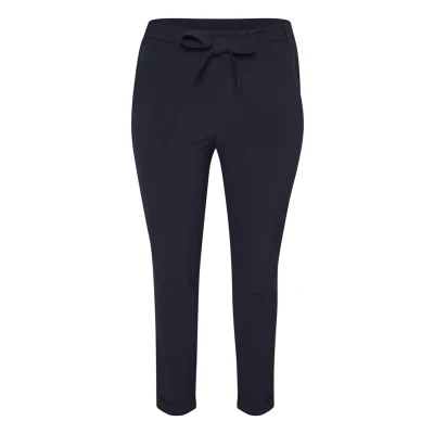 Afbeelding van Kaffe Curve Broek, Dames, Maat: 44, Midnight marine