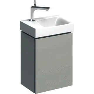 Afbeelding van Geberit Xeno2 fonteinonderbouwkast met 1 deur, greige 380 x 525 265
