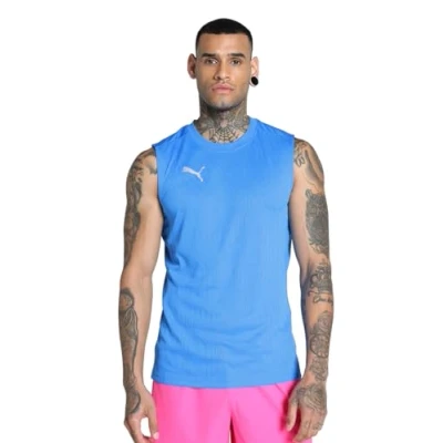 Afbeelding van Puma, Mannen, Sportief shirt, teamFINAL Training Jersey SL (XL), Blauw, XL