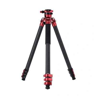 Afbeelding van Rollei Easy Traveler XL carbonstatief, 10 kg draagkracht, stabiele constructie, ultralicht, compact, moeiteloze vergrendelingsfunctie