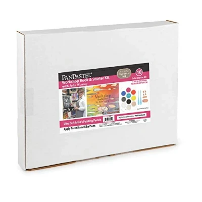 Afbeelding van PanPastel Colorfin, Artiesten Pastels, Julia Woning Boek en Starter Kit, Combinatieset (30090)