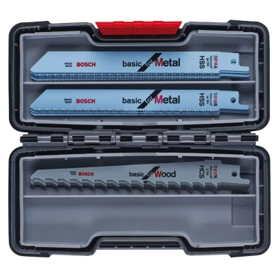Afbeelding van Bosch 2607010901 15 Delige Reciprozaagbladen Set In Koffer Hout/Metaal