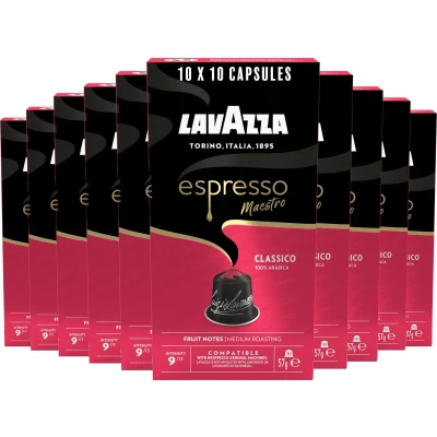 Afbeelding van 10x Lavazza Koffiecups Espresso Classic 10 stuks