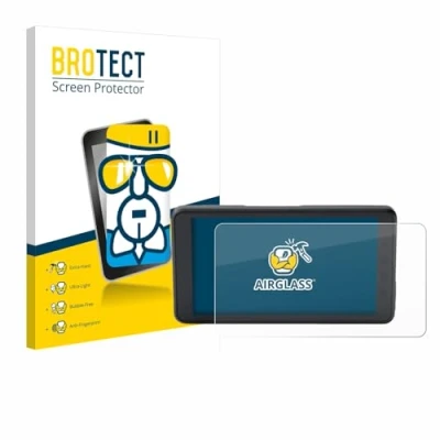 Afbeelding van BROTECT Screenprotector voor BMW ConnectedRide Navigator 2024 Folie Beschermfolie Beschermglas transparant