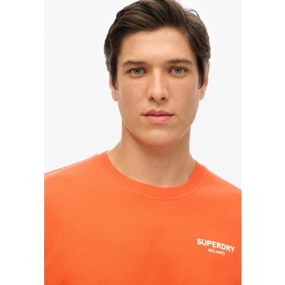 Afbeelding van Superdry Luxury Sport Loose FIT Tshirt print, Heren, Maat: Medium, Cherry tomato red