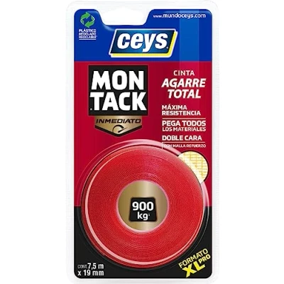 Afbeelding van ceys Montagetape Montack a.t Direct 7,5m x 19mm