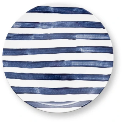 Afbeelding van vtwonen Painted Borden Dinerborden Bord Serviesset van 4 25.5cm