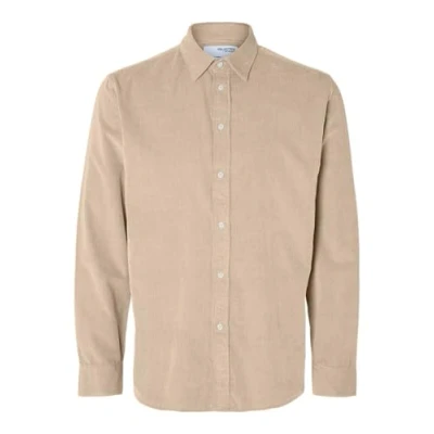 Afbeelding van Selected Homme Slhregowen Overhemd, Heren, Maat: Small, Breen