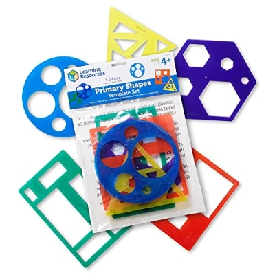 Afbeelding van Learning Resources Primair Vormen Sjabloon 5 Stuks Set