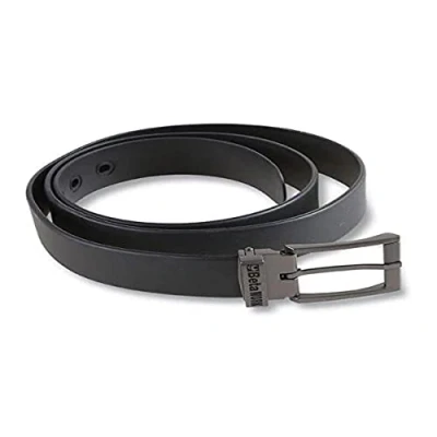 Afbeelding van BETA, Mannen, Riem, 7984G Werkriem van 100% TPE met verchroomde zink metalen gesp, één maat verstelbaarb, Zwart, (125)