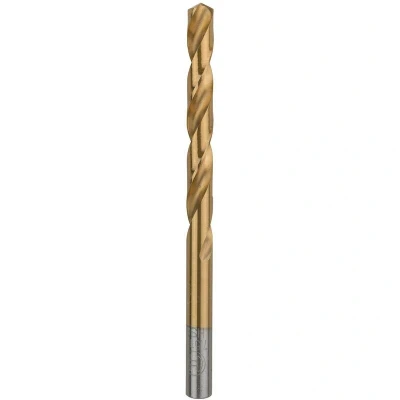 Afbeelding van Bosch Accessories 2609255104 HSS Metaal spiraalboor 7.5 mm Gezamenlijke lengte 109 TiN DIN 338 Cilinderschacht 1 stuk(s)