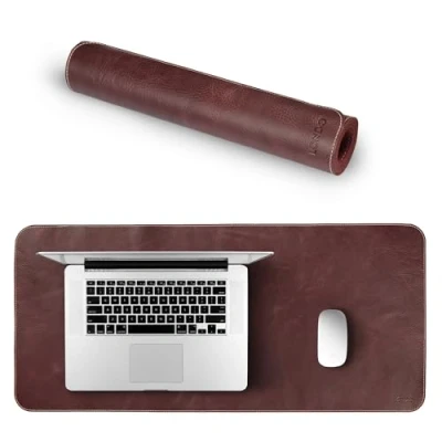 Afbeelding van Londo Leder Mousepad Extra Large (Echt Leder, Damson)