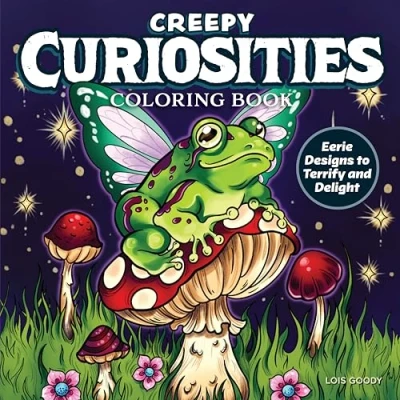Afbeelding van Creepy Curiosities Coloring Book