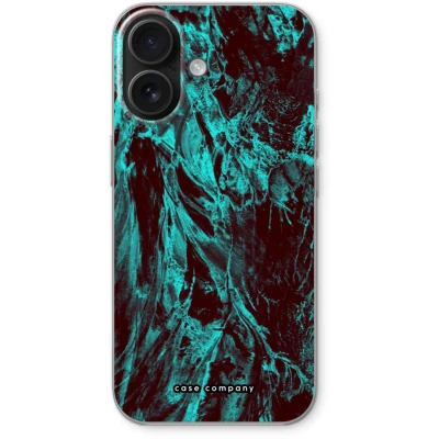 Afbeelding van Case Company® hoesje geschikt voor iPhone 16 Ice Age Soft Cover Telefoonhoesje Bescherming aan alle Kanten en Schermrand