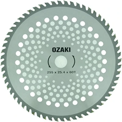Afbeelding van Greenstar Bosmaaier met 60 tanden, carbide punten, Ø 255 mm, boring 25,4 dikte 1,4 universeel