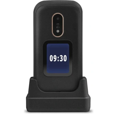 Afbeelding van Doro 6060 GSM mobiele telefoon in elegant klapdesign (3 MP camera, 2,8 inch (7,11 cm) display, GPS, Bluetooth) rood wit