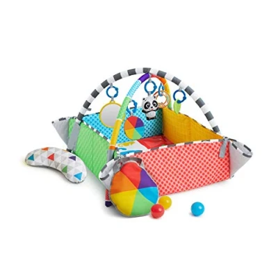 Afbeelding van BABY EINSTEIN Patch&#039;s 5 in 1 Color Playspace ™ Activity Gym &amp; Ballenbak speelmat