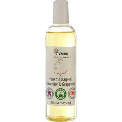 Afbeelding van Verana Gezichtsmassageolie Lavendel Grapefruit 250ml, 100% natuurlijk, gemaakt in Europa