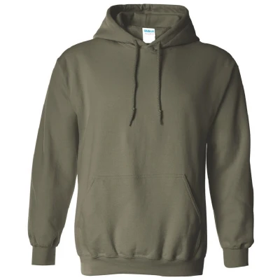 Afbeelding van Gildan Zware Blend Volwassen Unisex Hooded Sweatshirt / Hoodie (Militair Groen)