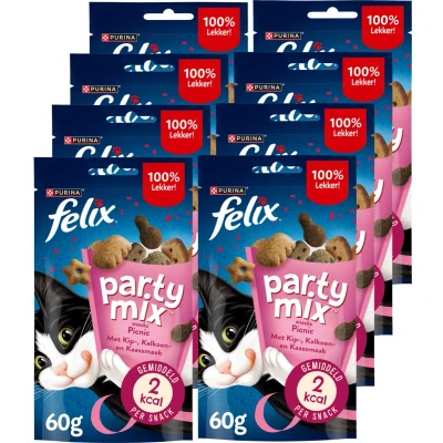 Afbeelding van 8x Felix Snack Party Mix Picnic 60 gr