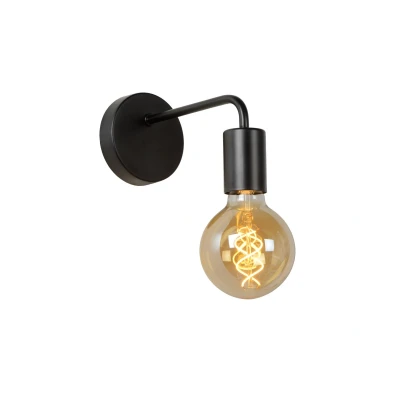 Afbeelding van Lucide Wandlamp Scott Zwart