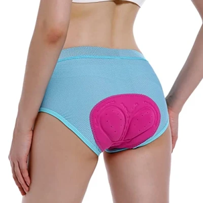 Afbeelding van FEIXIANG fietsbroek voor dames, korte fietsbroek, fietsondergoed met 4D gelvulling, ademende sneldrogende