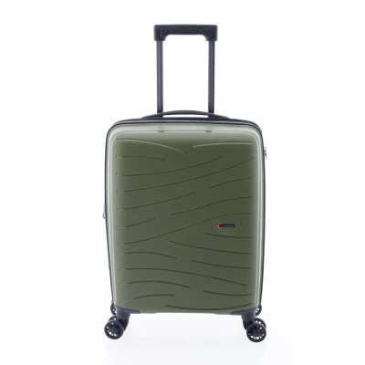 Afbeelding van Gladiator Flow Handbagage Koffer Expandable 55 cm 36/40 liter Legergroen