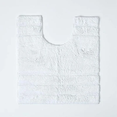 Afbeelding van Homescapes toiletmat Spa Supreme wit