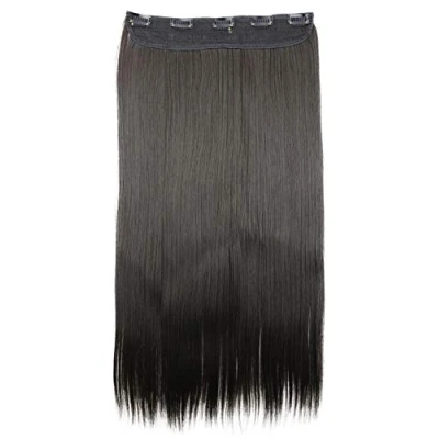 Afbeelding van CAISHA 70cm Clip in Extensions Haarextensies Haarstukje Glad Donkerbruin C53a