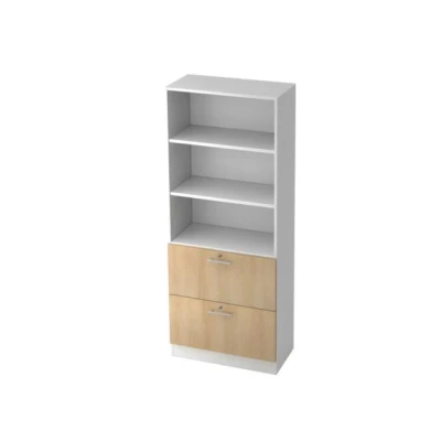 Afbeelding van Wandkast Wit/Eik 80 x 42 200,4 cm Signa G 7300 RE