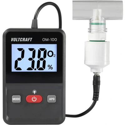 Afbeelding van VOLTCRAFT OM 100 Zuurstofmeter 0 % Kalibratie Fabrieksstandaard (zonder certificaat)