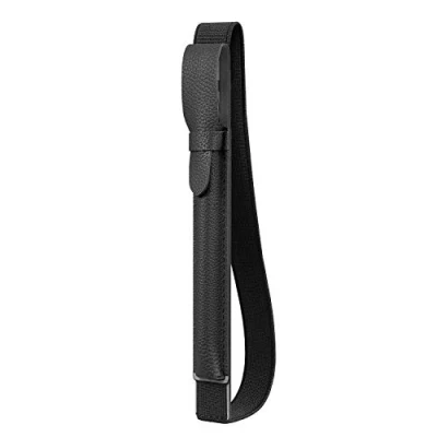 Afbeelding van Fintie Hoes Compatibel met Apple Pencil (1e en 2e Generatie), Kunstleren Pen Houder USB Adapter Tasche iPad 10.2, Air 10.9, Pro 11/12.9 Beschermhoezen, Zwart