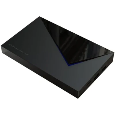 Afbeelding van GloriaForce RTX Quattro 4K UHD OTT Multimedia Player, Android 11, H.265,2GB RAM, 16GB Flash, WLAN, Bluetooth afstandsbediening