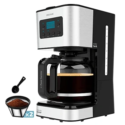 Afbeelding van Cecotec Programmeerbaar koffiezetapparaat 66 Smart Plus, 980 W, capaciteit 12 koffie, ExtemAroma technologie en AutoClean functi