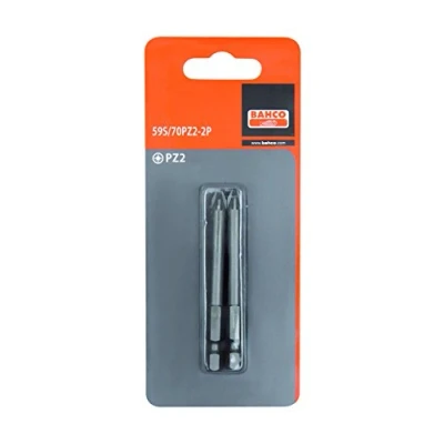 Afbeelding van Bahco 2xbits pz2 70mm 1 4 standard 59S/70PZ2 2P