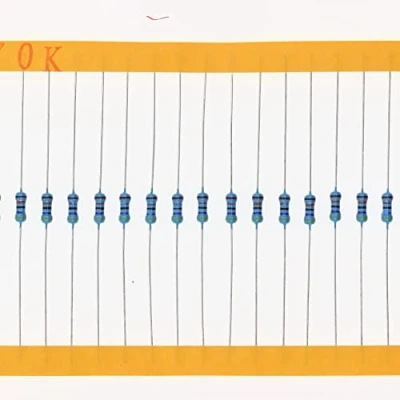 Afbeelding van HUABAN 200 stuks, 0,25 W, 1/4 470 K ohm, 1% metaalfilmweerstand