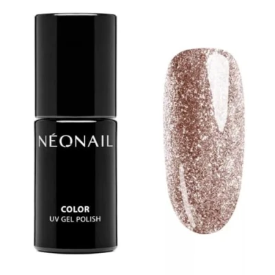 Afbeelding van NÉONAIL Roze glitterlak, uv nagellak, Shiny Rose, /ledlamp, 7,2 ml, 6315 7