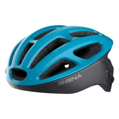 Afbeelding van Sena R1 Smart Fietshelm (ijsblauw, M)
