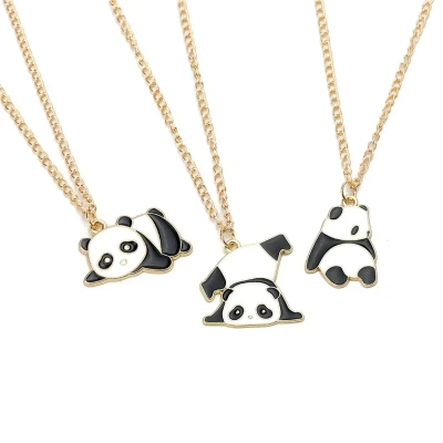 Afbeelding van Kasey Vriendschapsketting Panda’s BFF Ketting Voor 3 Vriendschapskettingen Vriendschap Cadeau